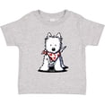thumbnail image 3 of Inktastic Westie In Bandana Boys or Girls Toddler T-Shirt, 3 of 5