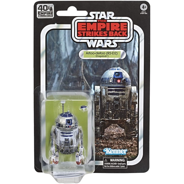 Figura coleccionable de Star Wars The Black Series Artoo-detoo (R2-D2) (Dagobah), de 6 pulgadas-Escala El Imperio Contraataca 40 Aniversario