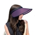 thumbnail image 1 of Summer Sun Visor Adjustable Breathable Large Beach Visor Hat Sun Protection Hat, 1 of 9