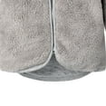 thumbnail image 3 of Gubotare Baby Girl Winter Coat Girls Fleece Jacket Zip up Sweatshirt Warm Outwear Fall Winter Coat with Pocket Kid Clothes Size 18 24 Months,(Grey 18-24 Months), 3 of 5