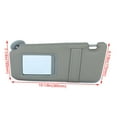 thumbnail image 2 of YIUIY Left Driver Side Sun Visor Sunshade Without Sunroof For Toyota Camry 2007-2011, 2 of 10