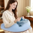 thumbnail image 4 of MezoJaoie Reading Pillow Ergonomic U Shape Cushion Lounge Pillow for Adults Elbow Rest Reduces Fatigue Desk Couch Floor Sofa Sitting Working Crocheting Writing, 4 of 10