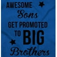 thumbnail image 2 of Awesome Promoted to Big Brother Bodysuit Jumper Boys Infant Baby Brisco Brands 6M, 2 of 6