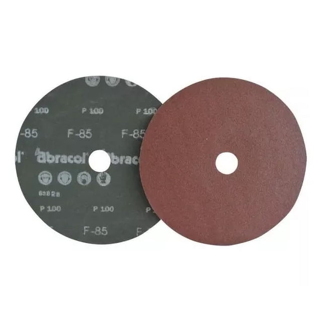 Paq. 25 Lijas Abracol Fiber Cut F-85 Grano 24 De 4 1/2 X 7/8 Pulgadas