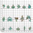 thumbnail image 5 of 1 Set 64Pcs 16 Styles Ocean Theme Charm Sea Life Charms Bulk Antique Bronze Turquoise Color Ocean Animal Vintage Fish Charms for DIY Jewelry Making Charms Necklace Bracelet Earring, 5 of 6