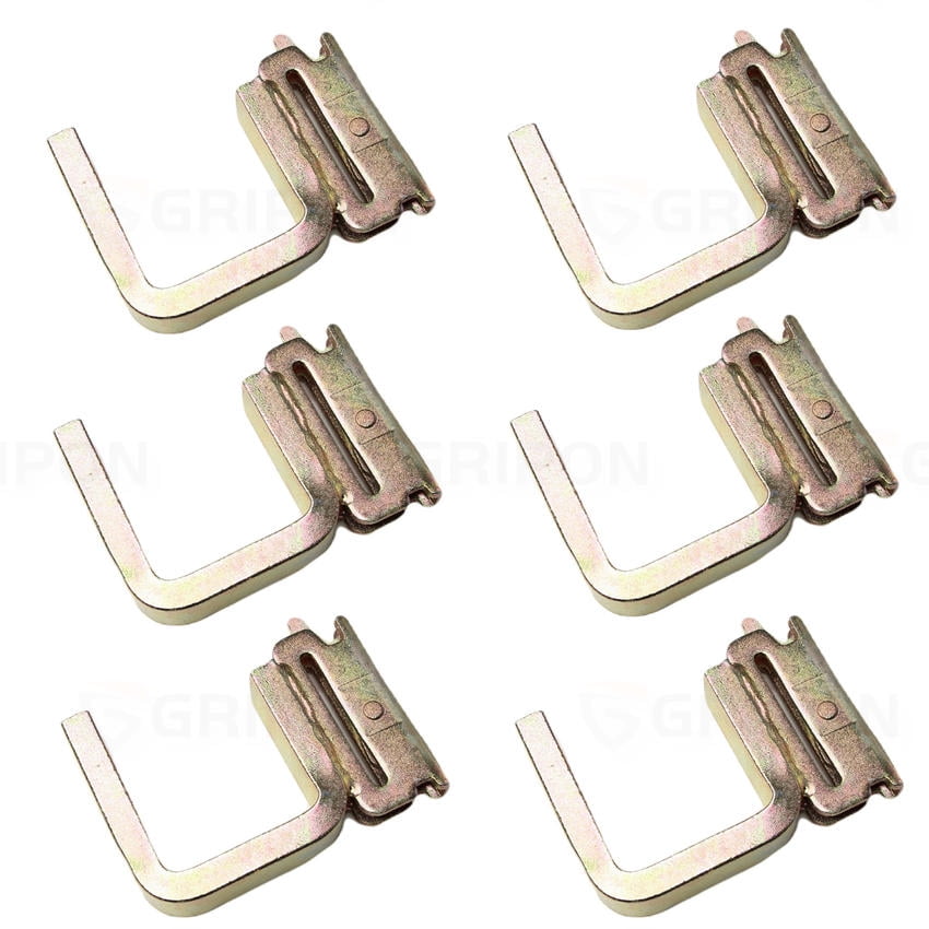 GRIPON (Pack of 6) Heavy Duty E Track 2