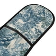 thumbnail image 4 of Yayeee Double Oven Mitt Kitchen Heat Resistant Baking 35" x7" Quilted Glove, Green Flourishing Garden, 4 of 6