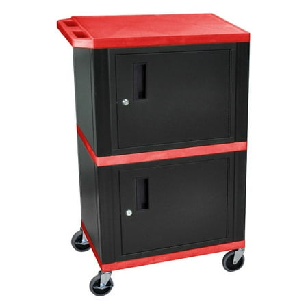 H Wilson Company Mobile Printer Stand With Cabinet Storage This On Opens A Dialog That Displays Additional Images For Product With The Option To Zoom In Or Out
