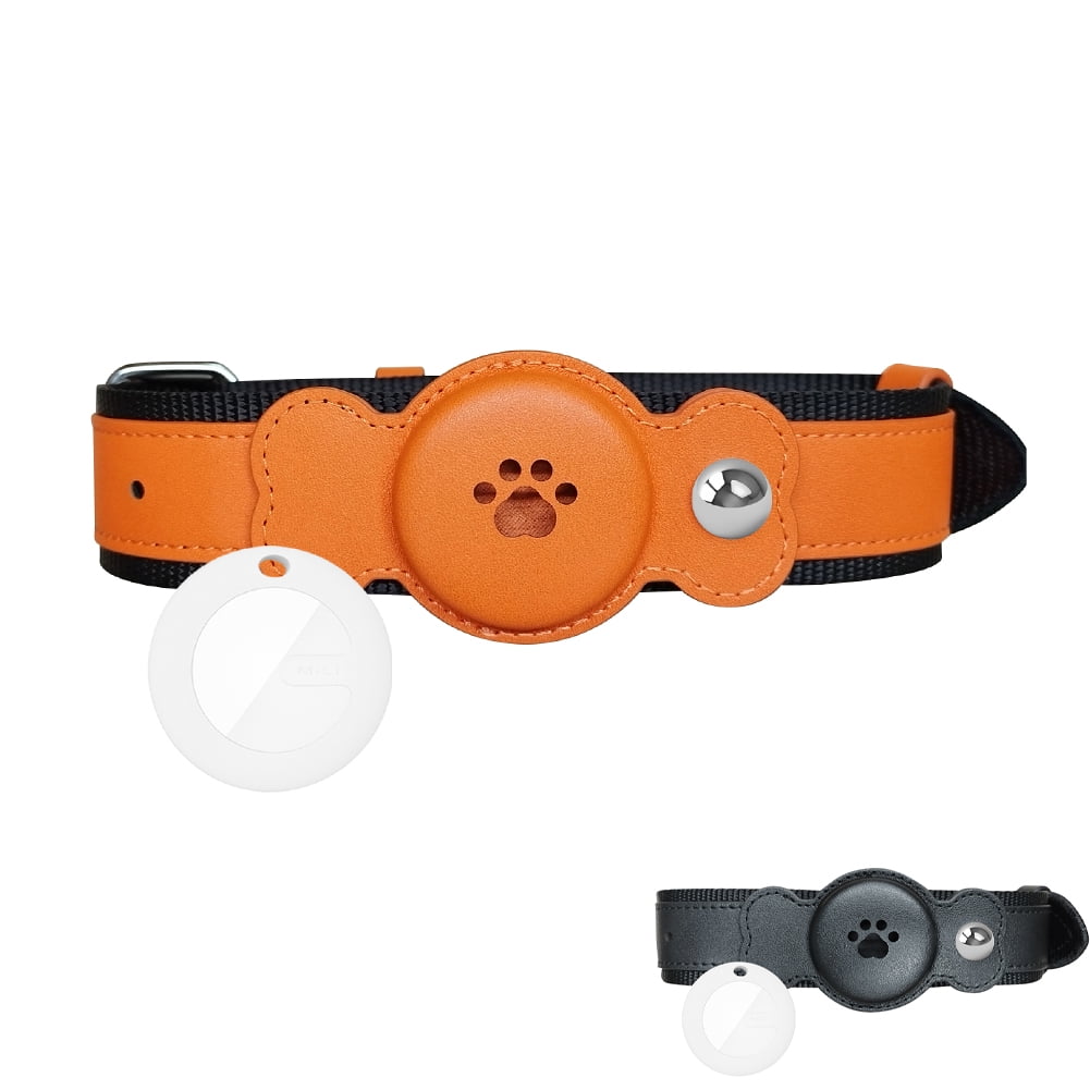 EastVita 2 in 1 Dogs GPS Tracker Anti Loss Pet Tracking Devices Collar Compatible for Mitag Dog Cat Collar Only IOS Walmart