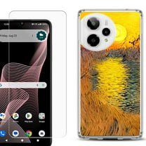 Phone Case for Cricket Icon Plus 2026, with Screen Protector, by OneToughShield - Sunset