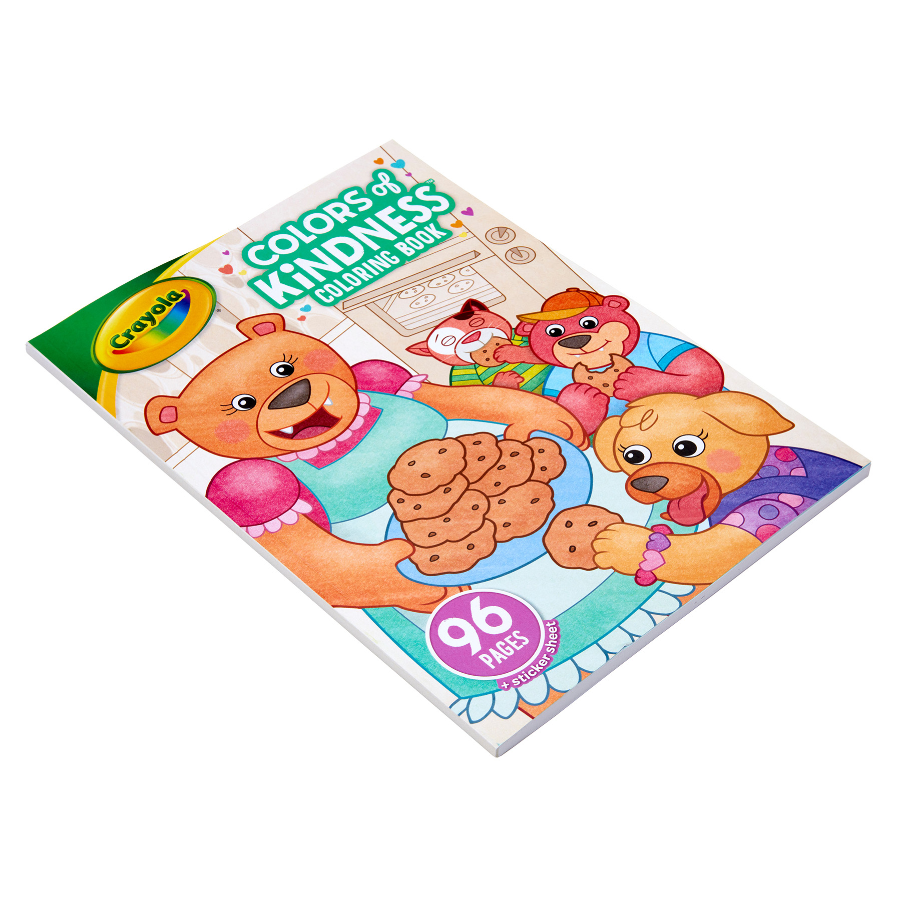 Crayola Colors of Kindness Coloring Book, 96 Pages, Pack of 12