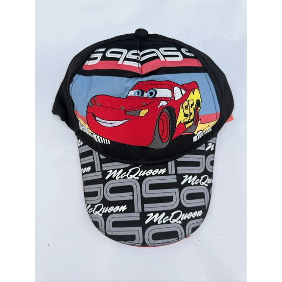 Dark Blue Disney Cars Hat - Blue Mcqueen kids Hat (4 -8 year)