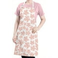 thumbnail image 5 of Fall Leaves Apron-Garden Aprons for Women with Pockets-Cotton Linen Waterproof Kitchen Cooking Gardening Aprons Adjustable for Kitchen,Cooking,BBQ and Salon 33"x27", 5 of 7