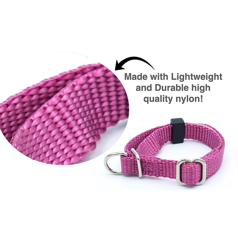 Metal Extra Large Safety Dog Collar, Red photo 2