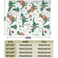 thumbnail image 4 of Dinosaur Blanket Gifts for Women Men Kids Cute Dino Blankets Soft Fuzzy Flannel Plush Throw for Couch Sofa Bed Home Decorative All Season 40"x50", 4 of 6
