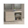 thumbnail image 2 of Bush Business Furniture 23.2" Storage Cabinet with 2 Shelves Sand Oak OFS145SO, 2 of 8