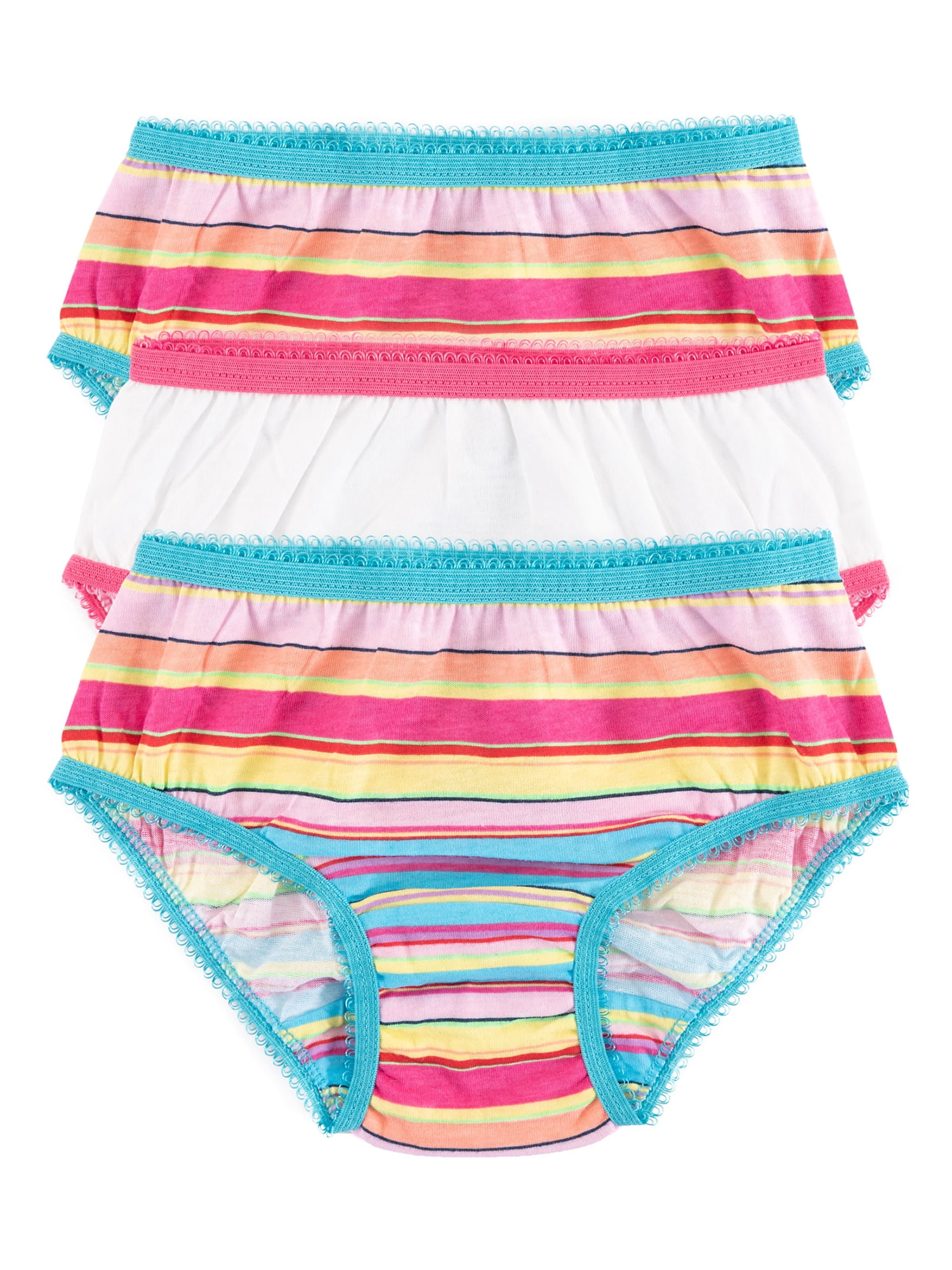 Wonder Nation Toddler Girl Briefs, 18-Pack, Sizes 2T-5T