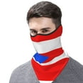 thumbnail image 7 of Puerto Rico Flag Bandanas Headband Quick Dry Protection Windproof Multifunctional Print Balaclava, 7 of 7