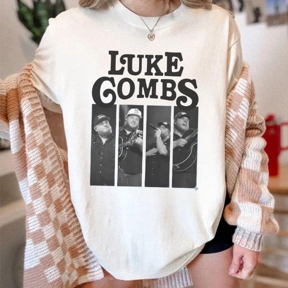 Country Music Graphic Tee, Luke Combs Retro Country T-Shirt, Vintage Music Festival Top, Funny Country Music Fan Shirt,