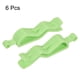 thumbnail image 3 of Clip de bolsa de basura Uxcell, clips para bolsas de basura de cocina, abrazadera de cubo de basura verde, paquete de 6, 3 of 5