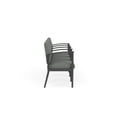 thumbnail image 2 of Amherst Steel Reception 4 Seat Tandem Seating / Charcoal Steel / Light Gray, 2 of 3