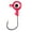 B, variant on EcoNest Eye Colorful Heads With Snag Barbed Hooks – Saltwater/Freshwater Fishing Durable Core