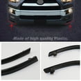 thumbnail image 6 of Front Bumper Glossy Black Strip Trim Pairs For 2014 - 2022 Toyota 4Runner Limited L&R, 6 of 7