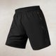 thumbnail image 2 of Pantalones cortos informales de verano de secado rápido para hombre, seda Ice elástica en los cuatro lados, bolsillos con cremallera, deportes al aire libre, S-XXXL, 2 of 4