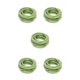 thumbnail image 2 of Sonducket 10 Piezas Lazos para el cabello Soporte protector Scrunchies Accesorios Verde claro Type2 NO2, 2 of 6