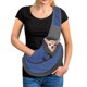 thumbnail image 1 of Laklulu Viajes, compras, compras, bolso para perros y gatos, bolso de hombro para mascotas, 1 of 5