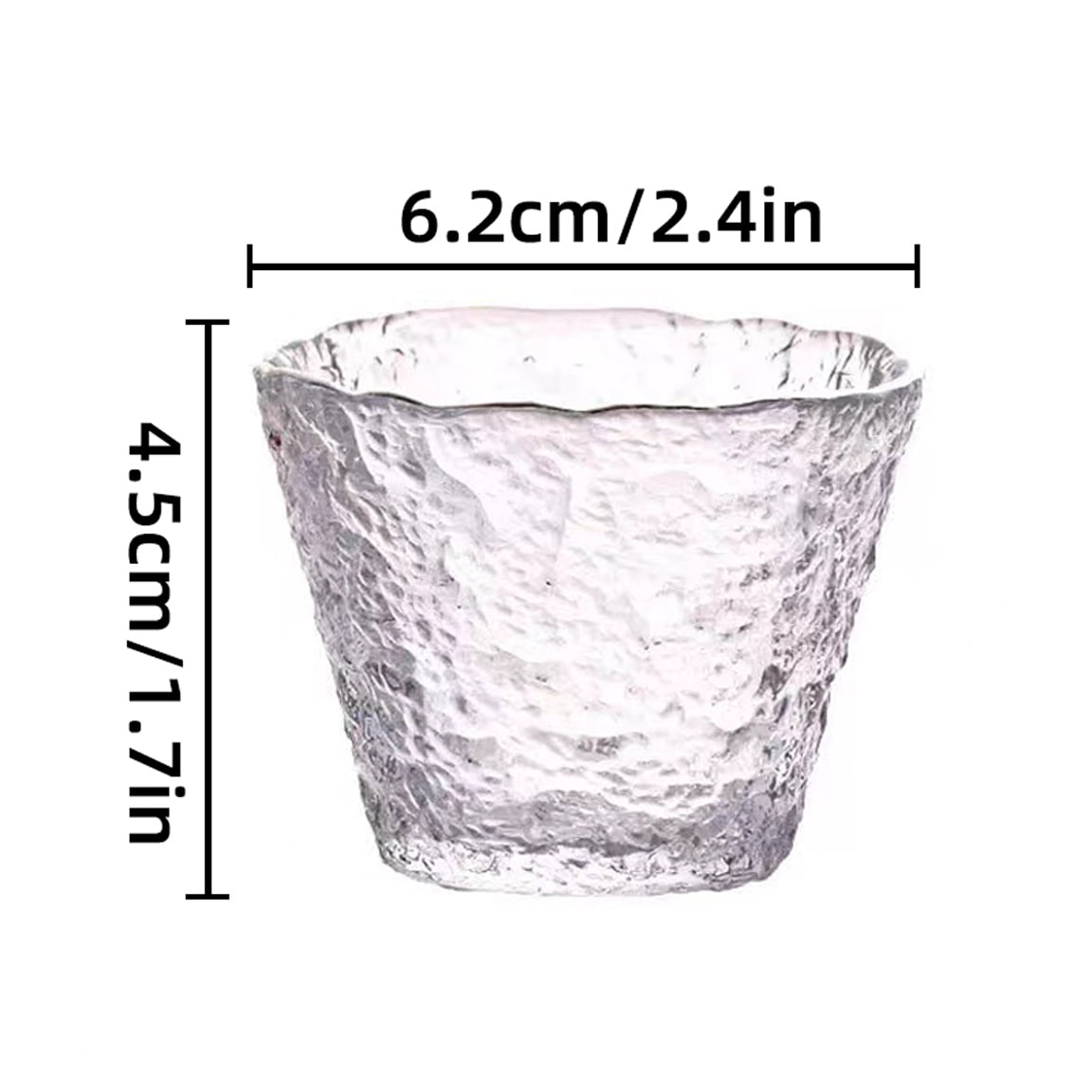 Glacier Pattern Wine Glass Water Cup, Frosted Texture Whiskey Glasses Beer  Glass,Household Water Cup Coffee Cup, for Drinking Juice,Iced Mixed  Drinks,for Home Office Bar 