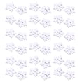 thumbnail image 1 of Shisuyan Wooden Snowflake Buttons White 200Pcs 0.71X0.71X0.2In, 1 of 8