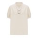 thumbnail image 5 of Eres Más Que una Camisa de Puntuación de Prueba de Verano de Color Sólido con Cuello en V Botón de Punto Camisa de Manga Corta, 5 of 8