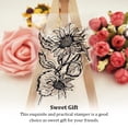 thumbnail image 3 of Methold Silicone Stamp Office Accessories Clear Card Tool Making Recording Sunflower Kit Stamper Transparent Embossing Crafts DIY Print Type1 NO1, 3 of 6
