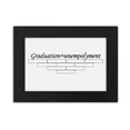 thumbnail image 1 of Quote About Graduation And Unempolyment Desktop Photo Frame Ornaments Picture Art Painting, 1 of 3