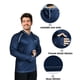 thumbnail image 3 of Camisa de manga larga WELIGU con protección UV UPF 50+ para hombre, 3 of 6