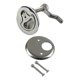 thumbnail image 2 of Boat cam Latch Stainless Steel Heavy Duty Recessed Flush Pull Hardware Metal Boat Deck Box Latch Lock Marine Locking Style, 2 of 5