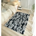 thumbnail image 3 of Mainstays Black & Grey Camouflage Area Rug, 30 in x 46 in, 3 of 6