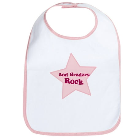 

CafePress - 2Nd Graders Rock Bib - Cute Cloth Baby Bib Toddler Bib