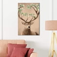 thumbnail image 2 of wall26 - Canvas Wall Art - Mystical Deer with Antlers of Trees - Giclee Print Gallery Wrap Modern Home Art Ready to Hang - 16x24 inches, 2 of 4