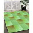thumbnail image 3 of Ahgly Company Machine Washable Indoor Rectangle Transitional Emerald Green Area Rugs, 5' x 7', 3 of 7