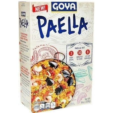Goya yellow rice and seafood dinner Paella, 19 Oz 6 (Best Rice For Paella)