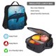 thumbnail image 5 of Easygdp Ocean Dolphin Fish School Mochila para Niños y Niñas con Set de Caja de Almuerzo y Estuche para Lápices 3 en 1, Mochila Escolar Estampada para Adolescentes, 5 of 7