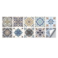 thumbnail image 2 of Azulejos De Cocina 3D Pegatinas De Azulejos Duros De Cristal Engrosado A Prueba De Agua Pegatinas De Gabinete Autoadhesivas A Prueba De Aceite Para Refrigerador Cocina Baño Moyic HA040376-04, 2 of 6