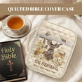 thumbnail image 7 of FOR U DESIGNS Deer Daisy - Be Strong Pattern Bible Cover for Women Men Multifunctional Church Bag Bible Protective Bag Handbag Christian Bible Accessories Christian Gifts, 7 of 7