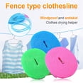 thumbnail image 1 of mtvxesu 10M Nylon Windproof Drying Rope with Non-Slip Plastic Hooks for Clothes Hanging, Indoor Outdoor Use, 1 Pack, 1 of 3