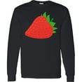 thumbnail image 3 of Inktastic Strawberry Fruit Long Sleeve T-Shirt, 3 of 5