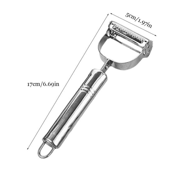 serony Potato Shredder Stainless Steel Vegetable Fruit Carrot Lettuce Grater Salad Peeling Wavy Head Slicer Slicing Home Peeler