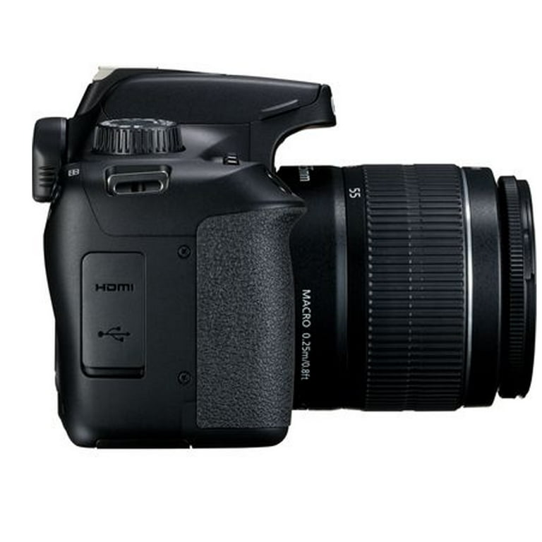 Canon EOS Rebel T100 / 4000D DSLR Camera Bundle with 18-55mm Zoom Lens +  32GB SanDisk Card + Case + Tripod + ZeeTech Accessory 
