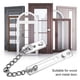 thumbnail image 4 of Cerradura de Cadena de Acero Inoxidable ANGGREK Protector de Puerta de Cadena para Puerta de Metal y Madera, 4 of 5